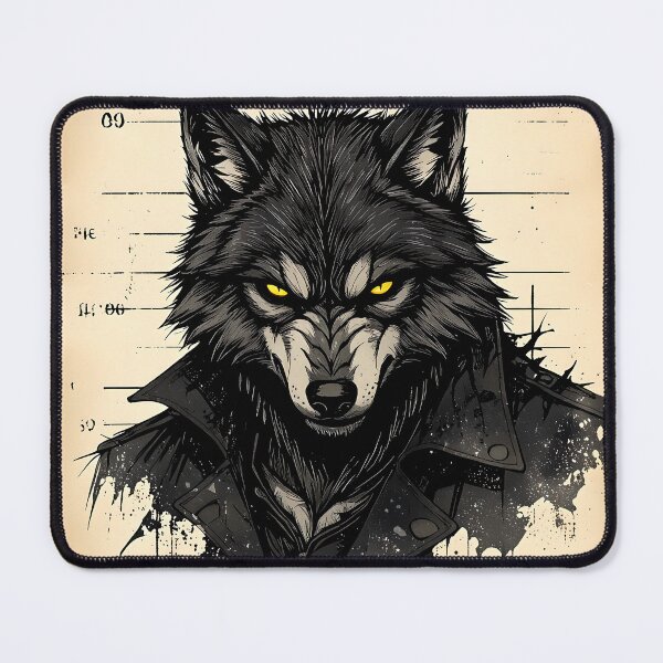 Item preview, Wolfie designed and sold by Payne's Prints.