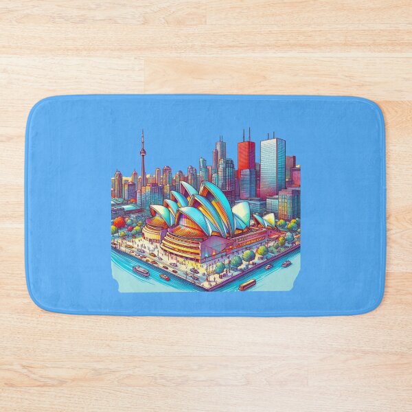 Item preview, Colorful 3D Sketch of Toronto Opera House and Scenic Surroundings,   designed and sold by PaintMeWorld.