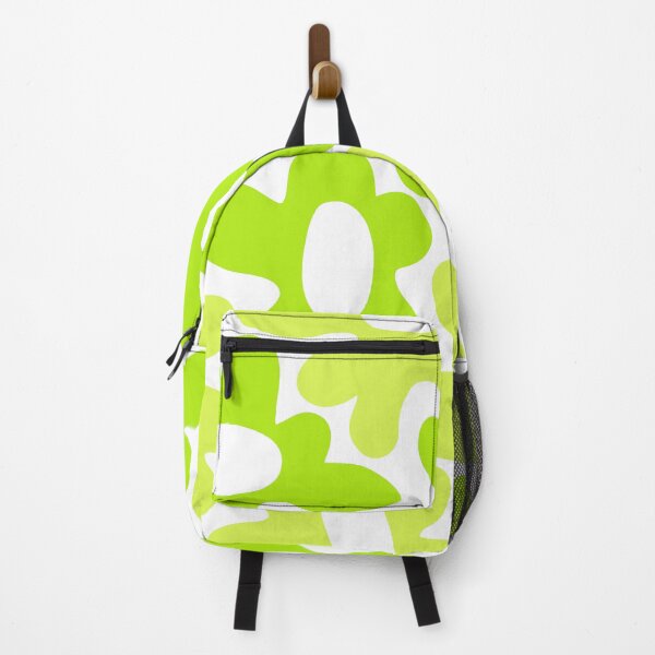 Item preview, Retro Yellow-Green Flowers Pattern – Vibrant and Bold neon fluorescent designed and sold by EmeraldeaArt.