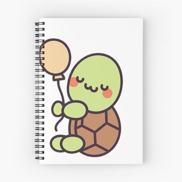 Item preview, turtle with balloon  designed and sold by Pop Drop Shop .