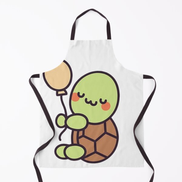 Item preview, turtle with balloon  designed and sold by Pop Drop Shop .