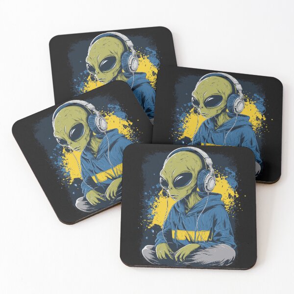 Item preview, Alien listens to music designed and sold by drizzd.
