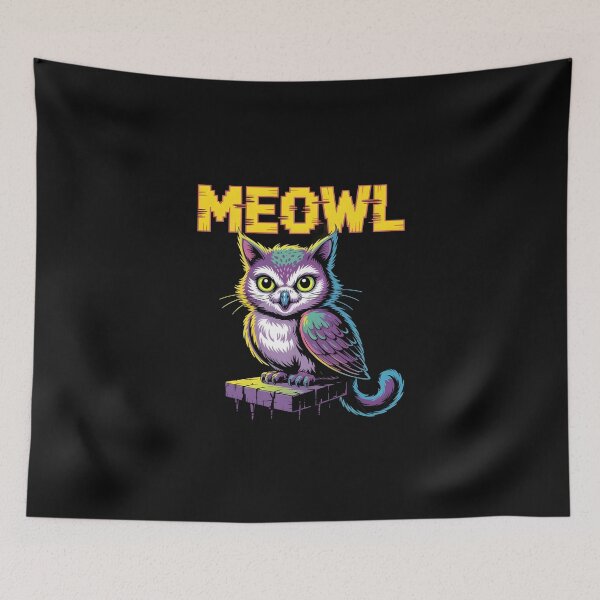 Artikelvorschau, Meowl Katzenliebhaber Geschenk entworfen und verkauft von Pawel Oska.