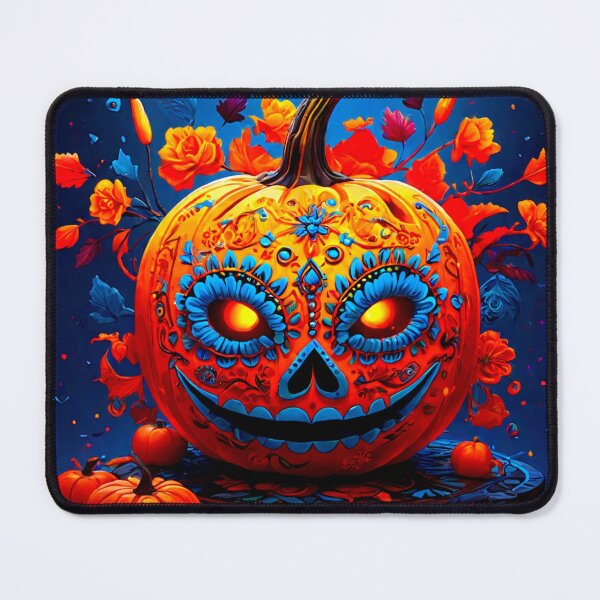 Item preview, Huichol Pumpkin Halloween Orange - Huichol Pumpkin Orange designed and sold by SpectrumEssence.
