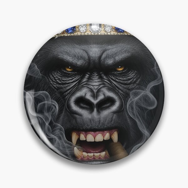 Item preview, Royal Smoking Gorilla designed and sold by GHOSTinPARIS.