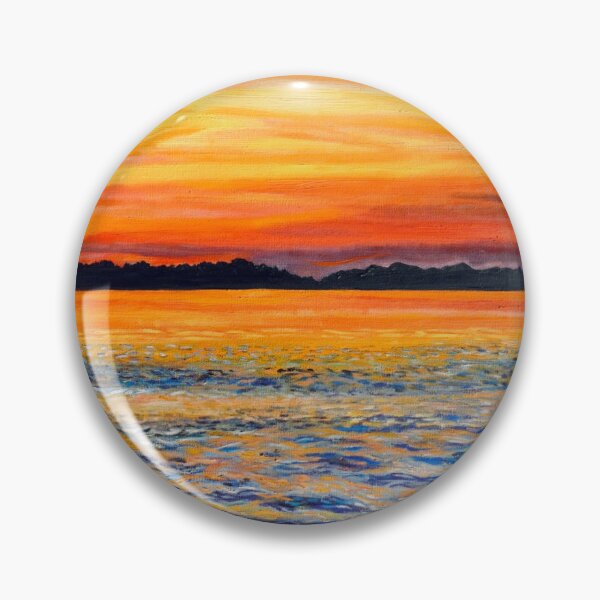 Item preview, Sunset over the Ocean designed and sold by artworkbyevi.