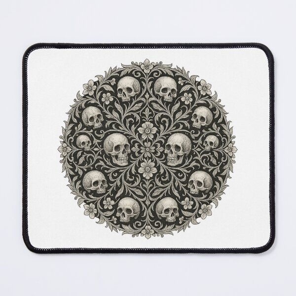 Item preview, Ornamental Death Mandala designed and sold by jumpercat.