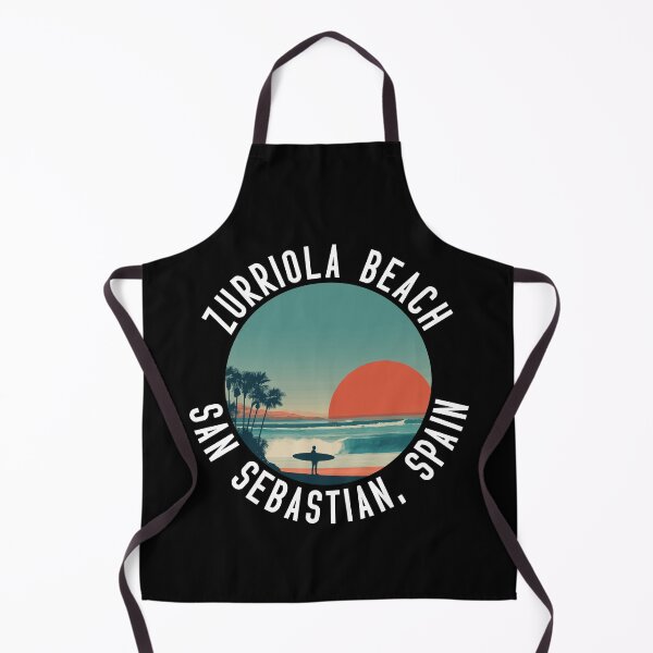 Item preview, Zurriola Beach - San Sebastian, Spain (with White Lettering) designed and sold by VelvetRoom.