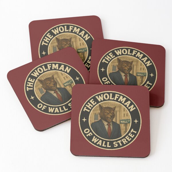 Item preview, The Wolfman of Wall Street – Horror Comedy Parody Design designed and sold by hangmeart.