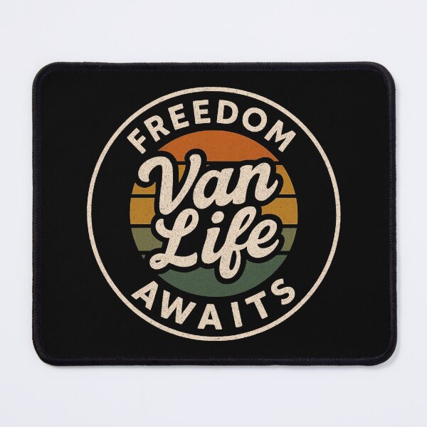 Item preview, Van Life- freedom awaits designed and sold by VANLIFE..
