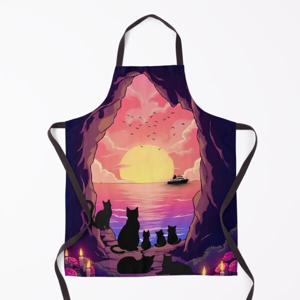 Item preview, Cat watch sunset designed and sold by Fateh-Kro ⭐⭐⭐⭐⭐.