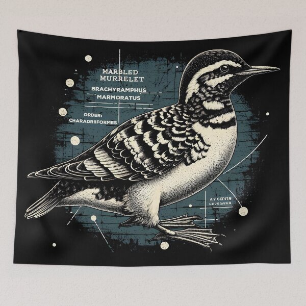 Item preview, Marbled Murrelet 9 designed and sold by theAVIARY7.