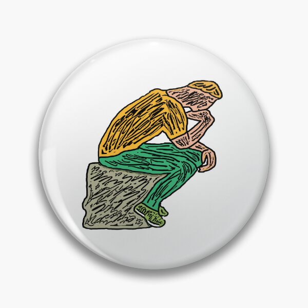 Item preview, The Thinker designed and sold by Mark-Ewbie.