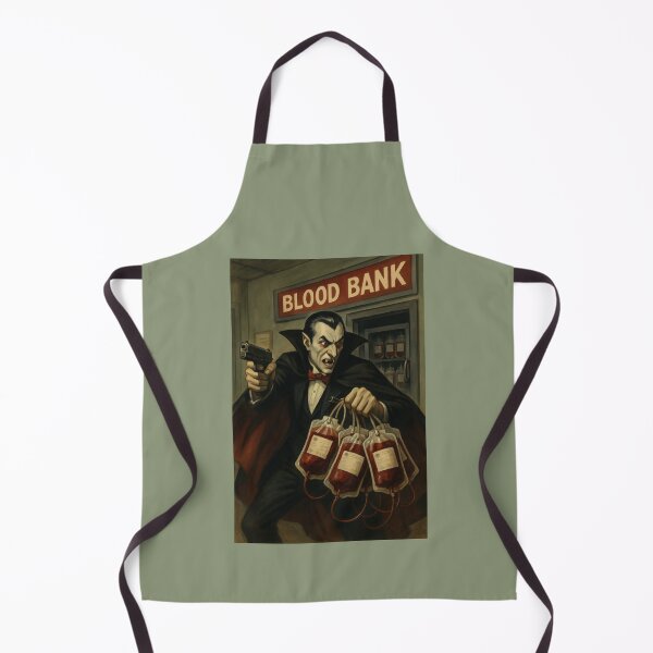 Item preview, Blood Bank – Dracula Horror Parody Design designed and sold by hangmeart.