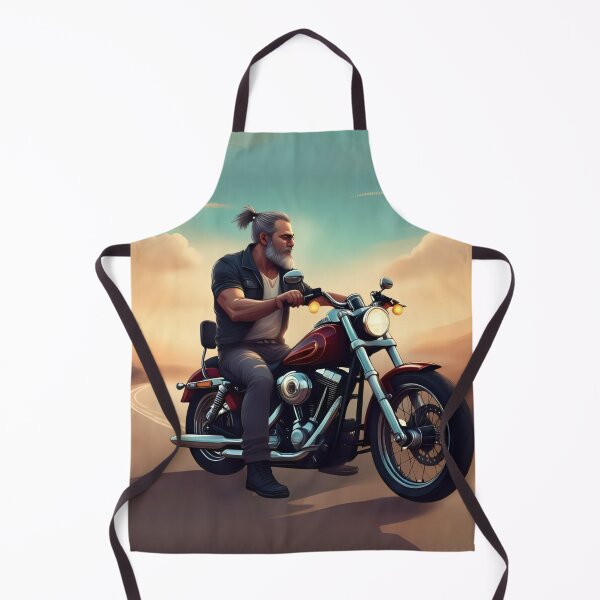 Item preview, Man on Motorcycle in Dessert designed and sold by Craftonmegan.