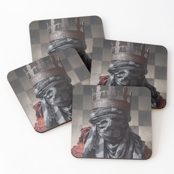 Item preview, Crowned Enigma With Checkered Veil designed and sold by Shannon Hilson.