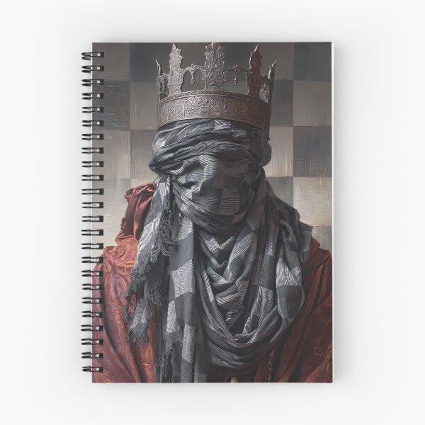 Item preview, Crowned Enigma With Checkered Veil designed and sold by Shannon Hilson.