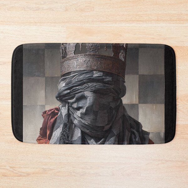 Item preview, Crowned Enigma With Checkered Veil designed and sold by Shannon Hilson.