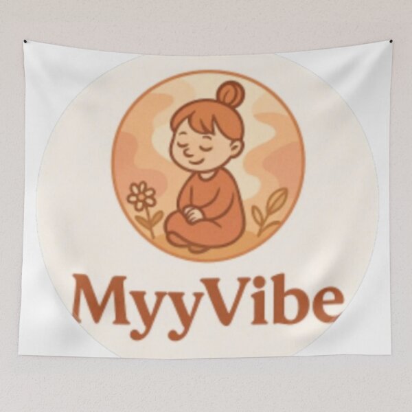 Item preview, NOW AVAILABLE! MyyVibe – The Mascot of Calm designed and sold by MyyVibe.