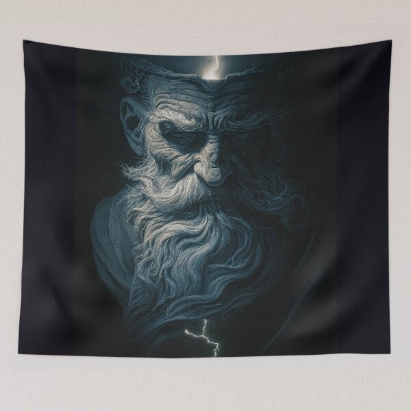 Item preview, Storm in the Mind of an Old God designed and sold by Shannon Hilson.