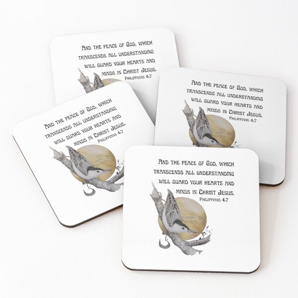 Item preview, Bird and Bible verse designed and sold by OnaleeNicklinArt.