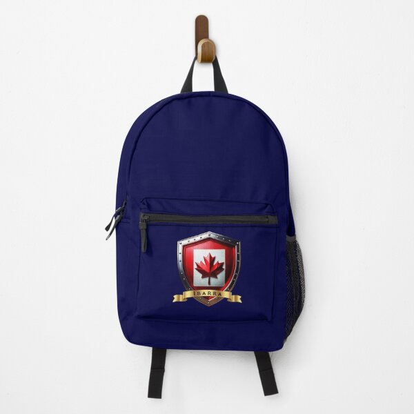 Item preview, Ibarra Family Canada Shield, Maple Leaf Heraldry Crest designed and sold by Highlandkings.