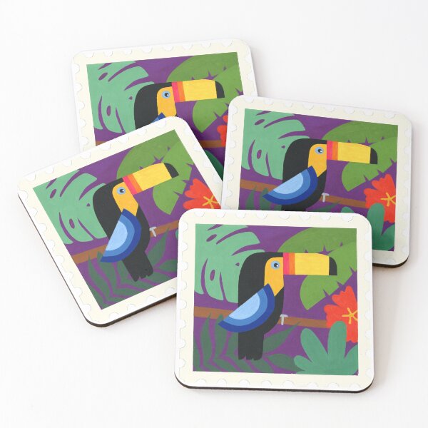 Aperçu de l'œuvre Toucan le prince des arbres créée et vendue par Vee's Art Deck.