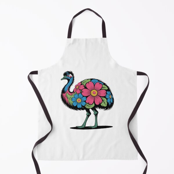 Item preview, Floral Emu designed and sold by JessArty ⭐⭐⭐⭐⭐.