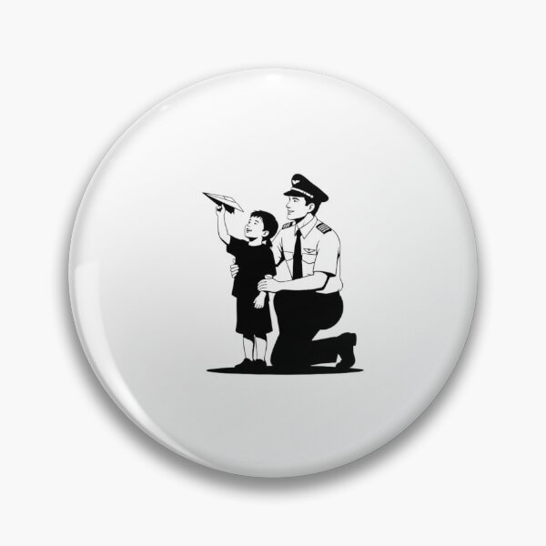 Item preview, Aviation Art Pilot Dad and Child designed and sold by Aviator’s Gallery.