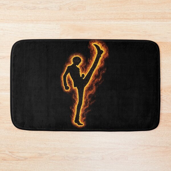 Item preview, Sanji Silhouette with Fire – One Piece designed and sold by FXFandomFactory.