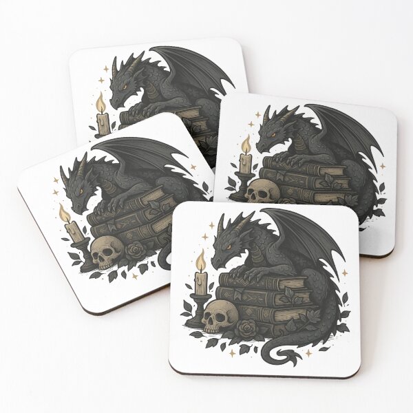 Item preview, Dragon Guardian of Books Design designed and sold by ThePeelAppeal.