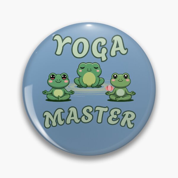 Item preview, Yoga Frogs Yoga Master designed and sold by KateLeap.
