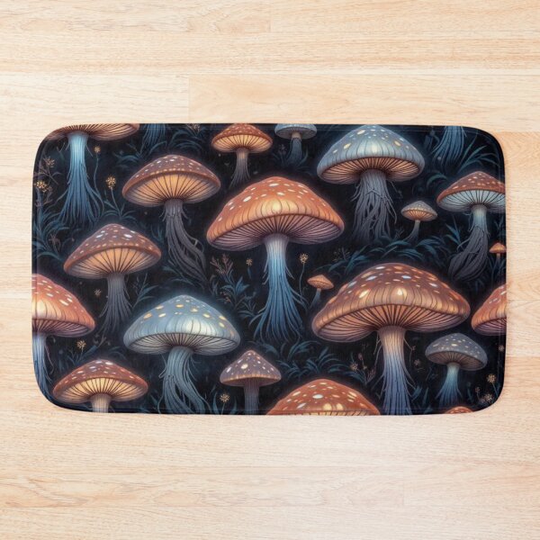 Item preview, Luminous Forest of Mushrooms designed and sold by InezPhotography.
