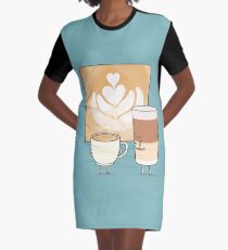 Latte art Robe t-shirt
