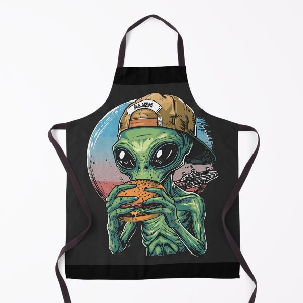 Item preview, Cool Alien Burger Time designed and sold by Art-Design-EM.