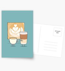 Latte art Postcards