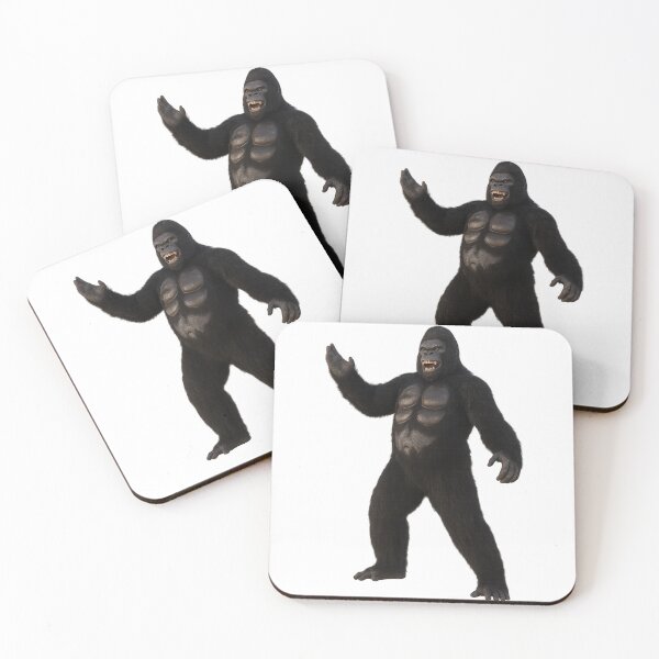 Item preview, SpongeBob / Gorilla attacks Patrick Star and Sandy designed and sold by DibujandoPorfa.