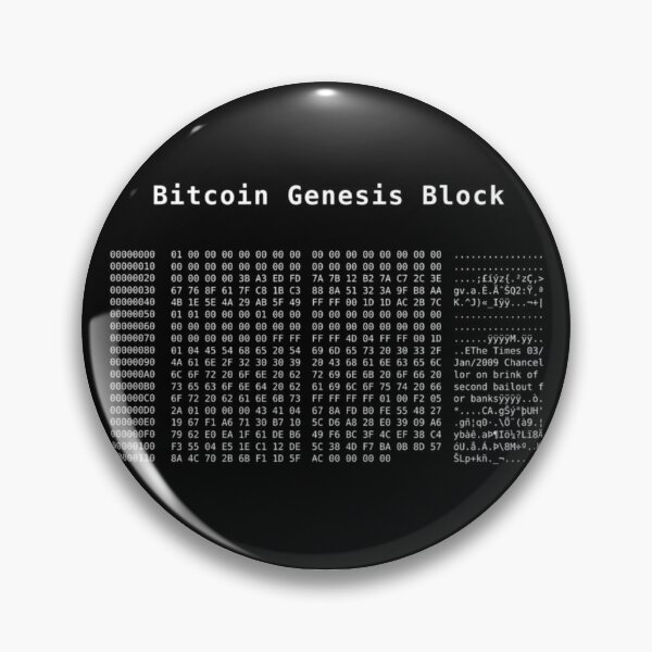 Item preview, Bitcoin Genesis Block designed and sold by Alphaturi₿₮C.