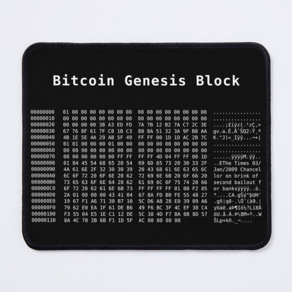 Item preview, Bitcoin Genesis Block designed and sold by Alphaturi₿₮C.