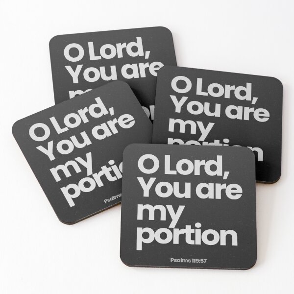 Item preview, O Lord, you are my portion designed and sold by Undonemadenew.