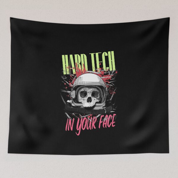 Item preview, HARD TECH IN YOUR FACE designed and sold by Ecmoprints.