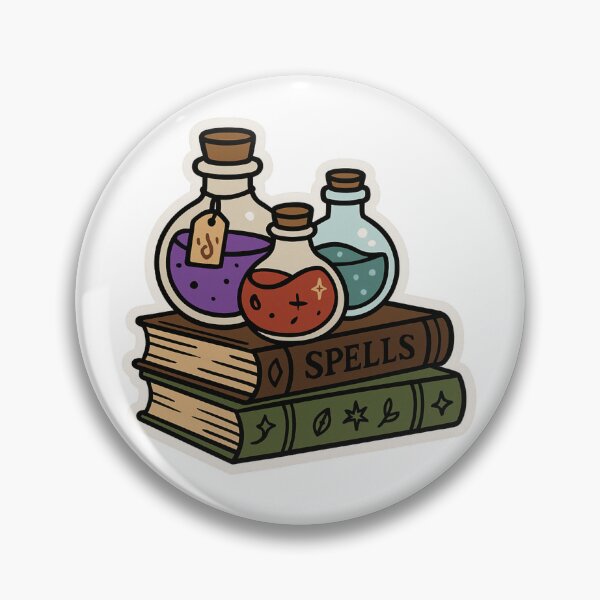 Item preview, Potion Bottles and Spell Books designed and sold by ThePeelAppeal.