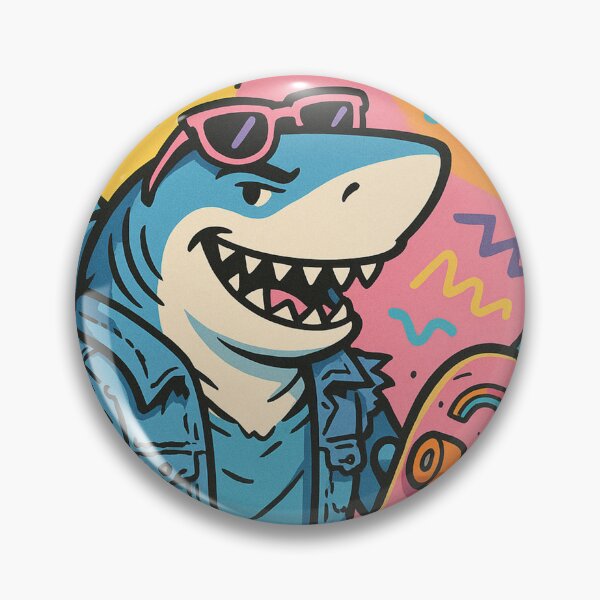 Item preview, Radical Skateboarding Shark designed and sold by jumpercat.