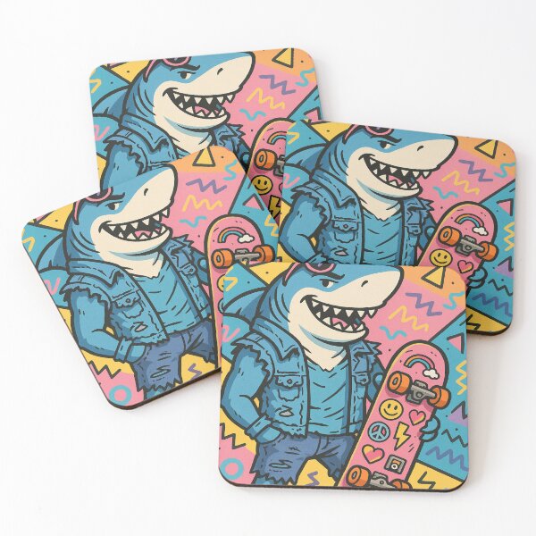 Item preview, Radical Skateboarding Shark designed and sold by jumpercat.