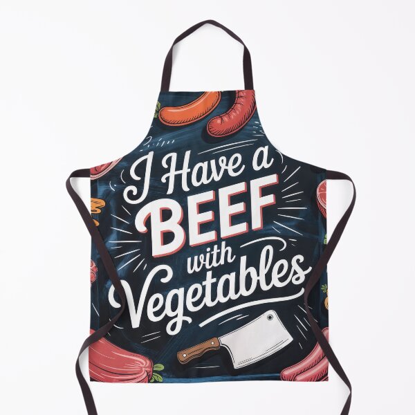 Item preview, Meat vs. Veggies: The Ultimate Food Feud designed and sold by ForeverPrintsOK.