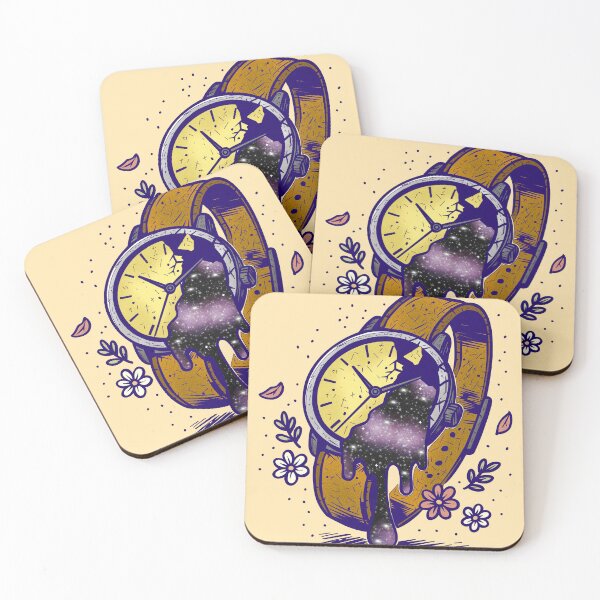 Item preview, Timeless Flow – Cosmic Clock designed and sold by KingxScribble.