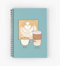 Cuaderno de espiral Arte de Latte