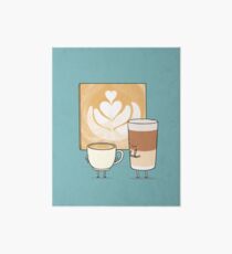 Latte art Impression rigide