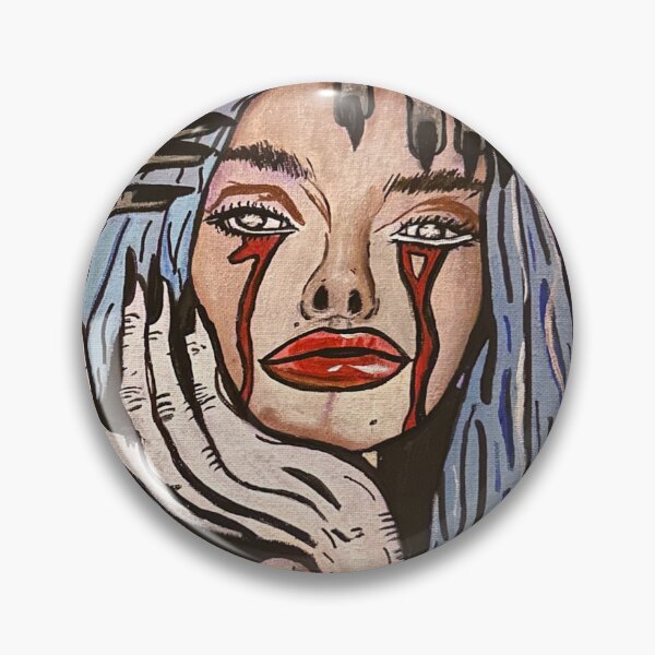 Item preview, Bleeding Stardust – Surreal Feminine Painting designed and sold by HighArtistry.