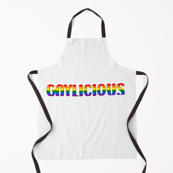 Item preview, Gaylicious - Rainbow Bubble Letters designed and sold by LavenderLibraryPress.